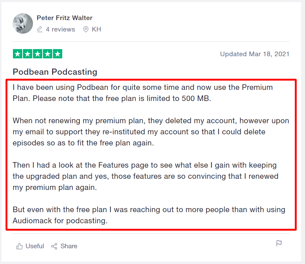 Podbean Review