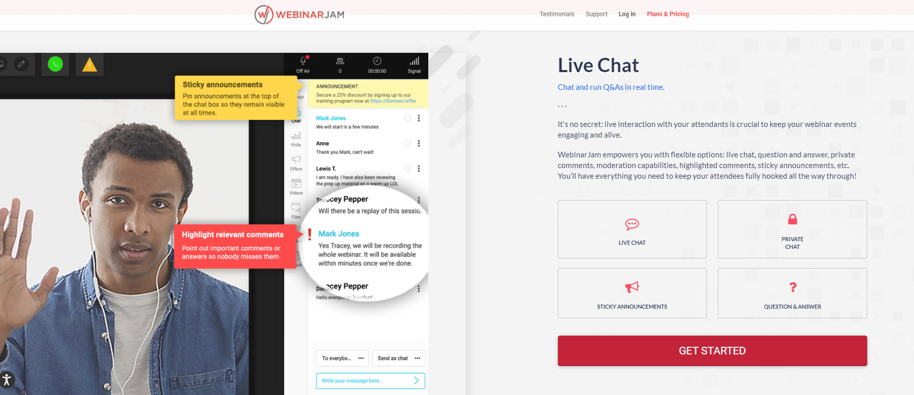 live chat