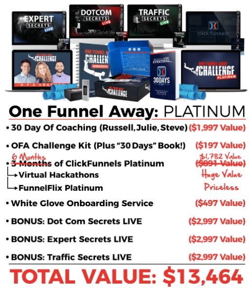 OFA Platinum Offer clickfunnels- coupon