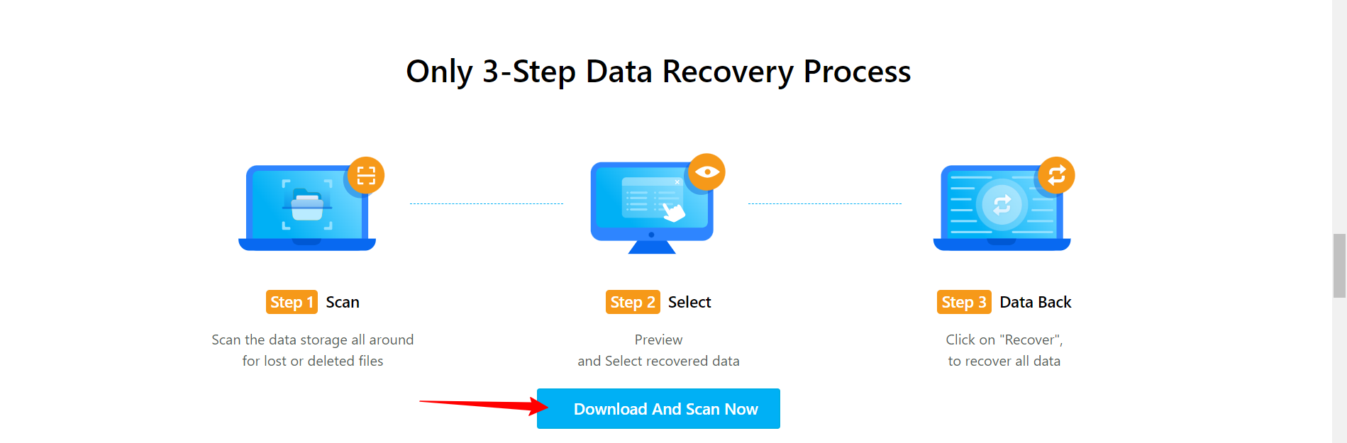 How to recover data using recoverit