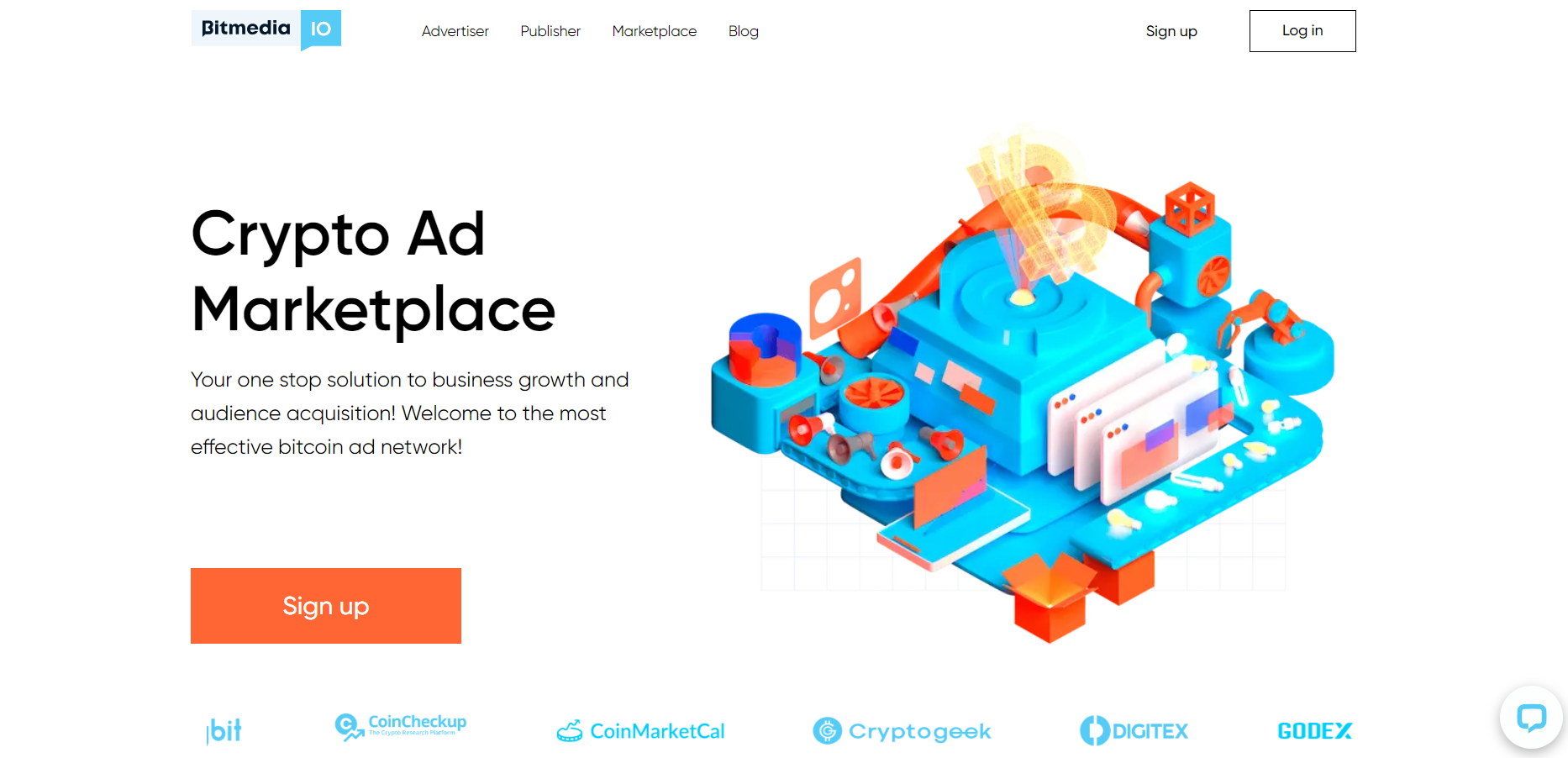 Bitmedia- Best Crypto Ad Networks