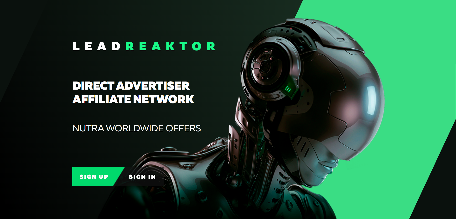 Leadreaktor- Best Nutra Affiliate Networks