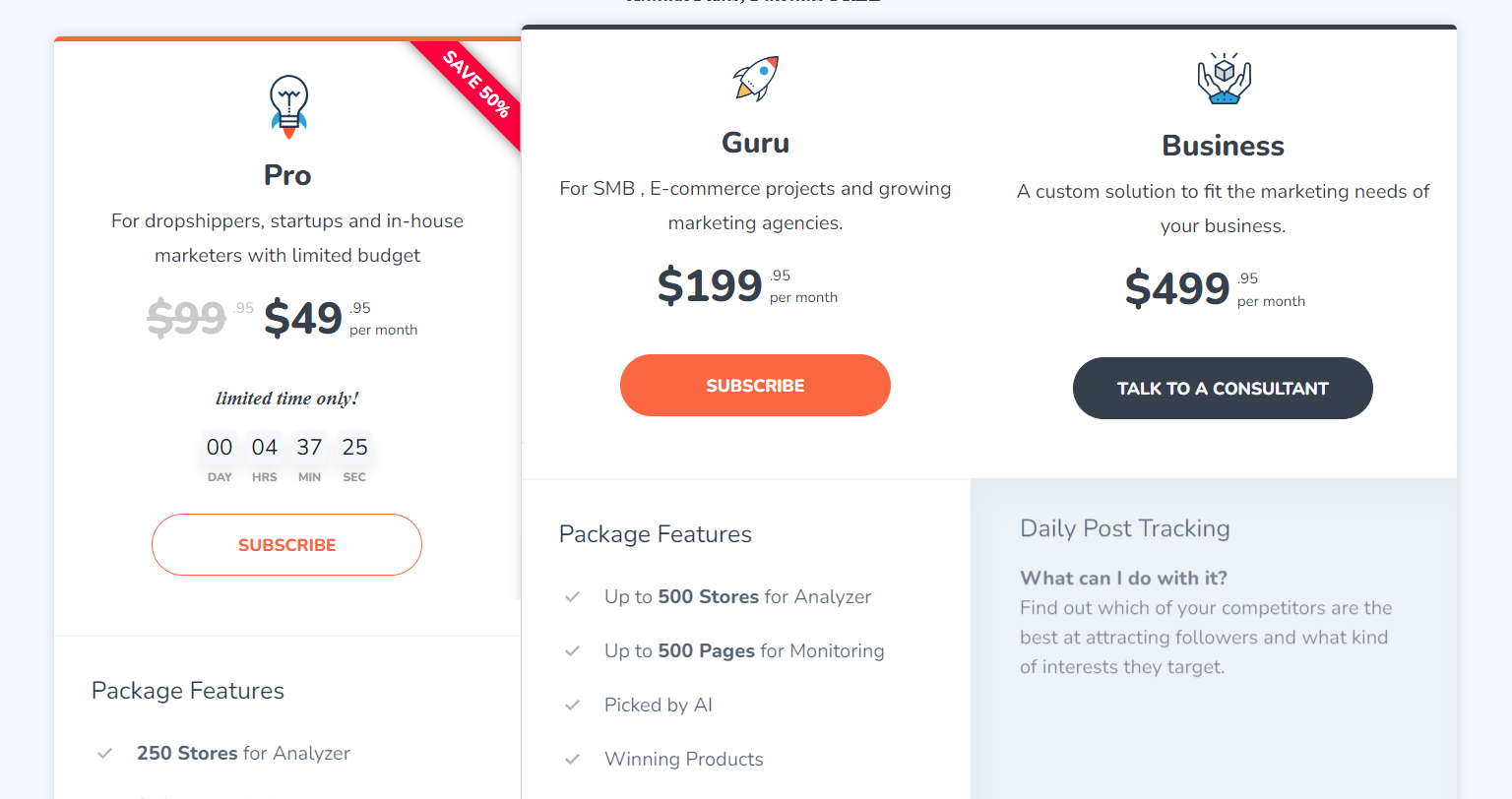 pexgle pricing