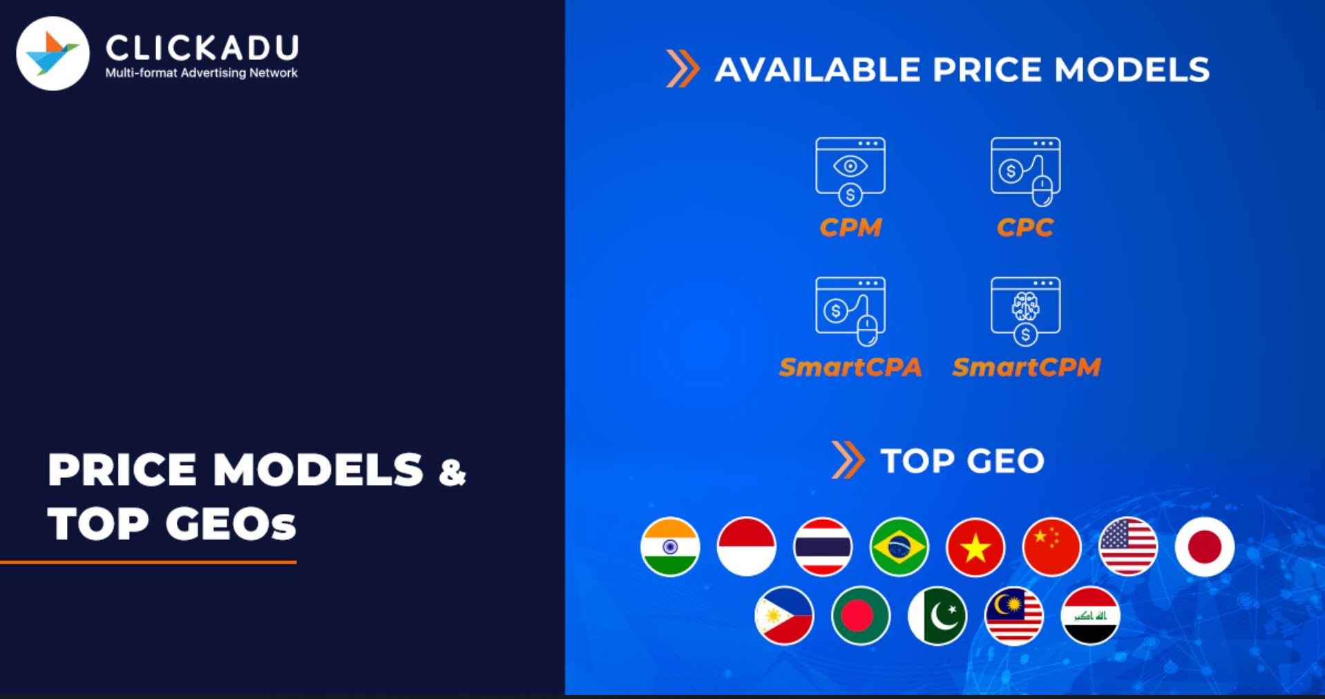 Pricing Models At Clickadu