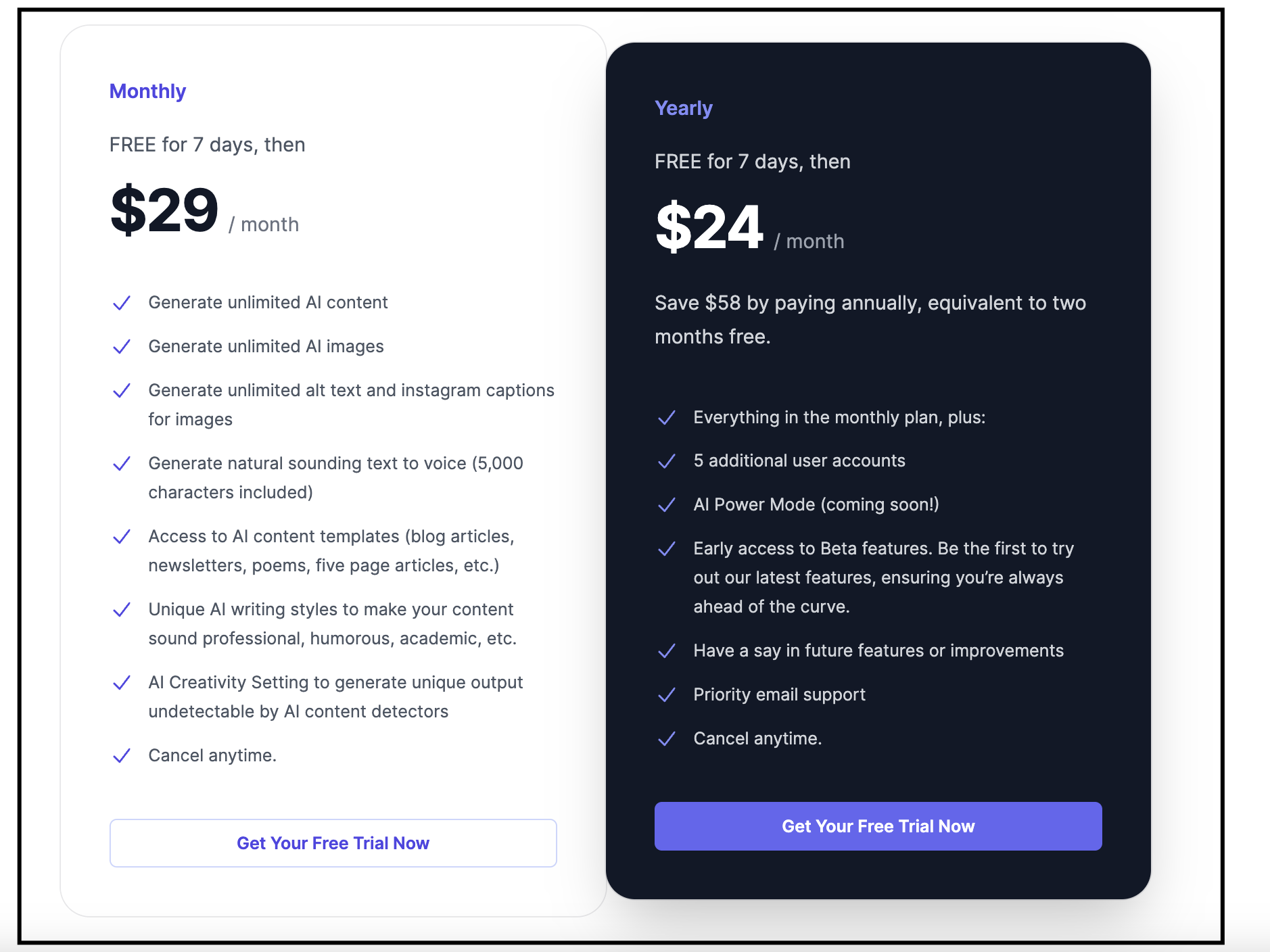 Typli.ai Pricing Plans