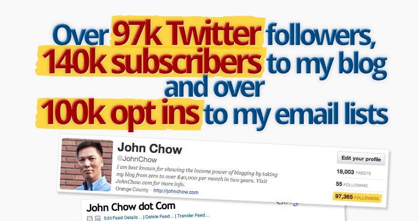 Blogging With John Chow