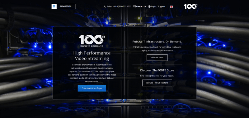 100TB High Performance Video Streaming- coupon codes 