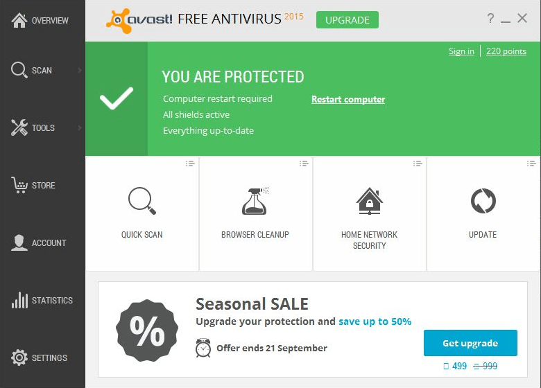 AVAST Free for Windows
