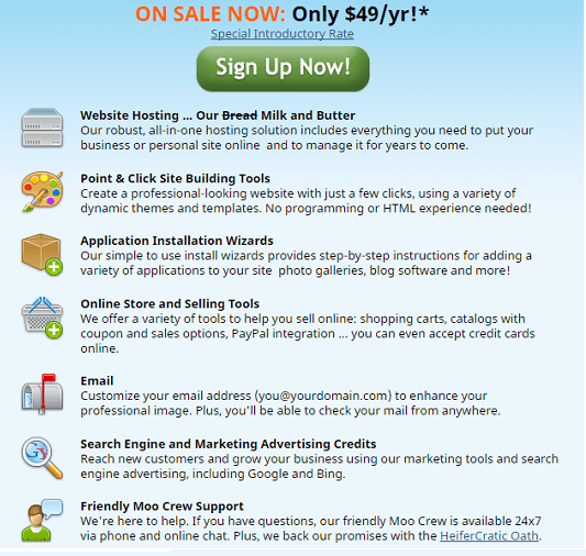 website hosting