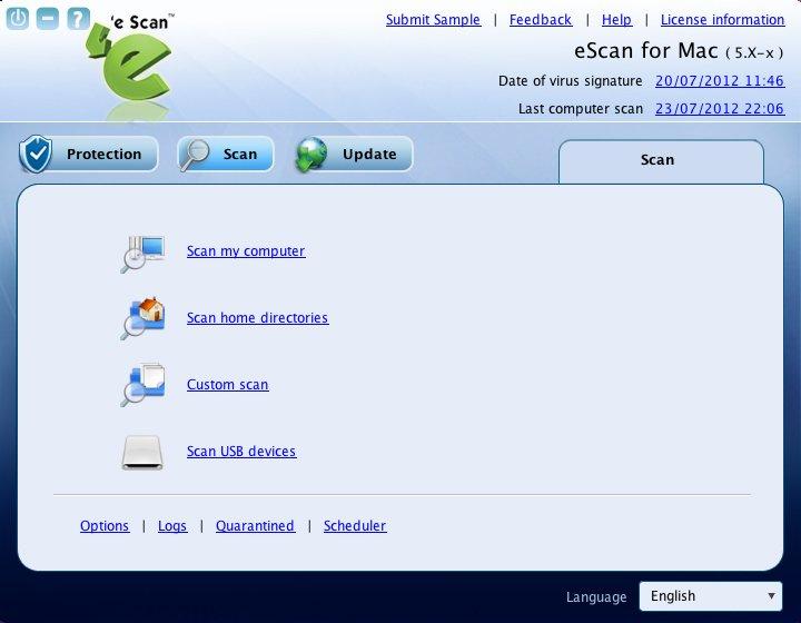 eScan antivirus features