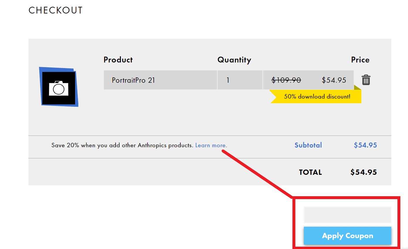 portraitpro coupon codes- pricing