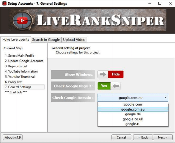 liveranksniper google