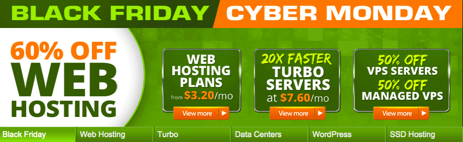 A2 Hosting Black Friday Cyber Monday Deal A2 Hosting Black Friday Cyber Monday Deal