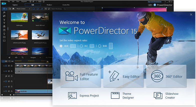 cyberlink power director features
