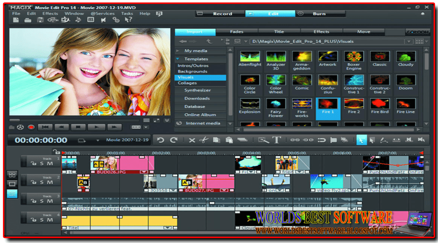 MAGIX Movie Edit Pro 2014 Premium ScreenShot Pic (By WORLDSBESTSOFTWARE.BLOGSPOT.COM)