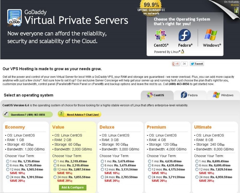 godaddy vps coupon - Advantages of VPS