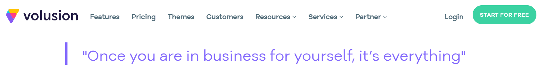 volusion user review