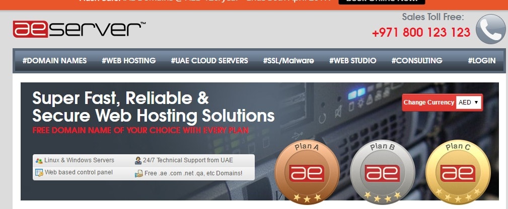 AEserve - Meilleurs fournisseurs d'hébergement Web à Dubaï, Émirats arabes unis