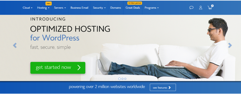 bluehost- Web Hosting Providers In Canada/Toronto