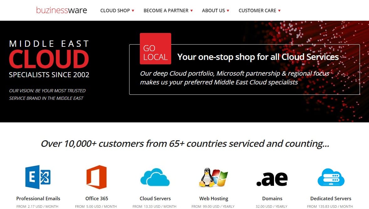 Buzinessware- Best Web Hosting Providers In Dubai UAE
