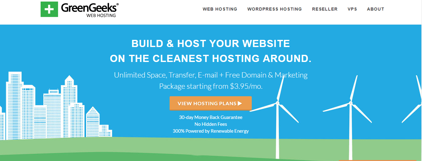 greengeeks- Web Hosting Providers In Canada/Toronto