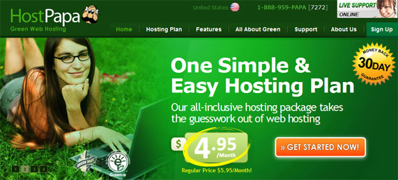 hostpapa hosting- Web Hosting Providers In Canada/Toronto