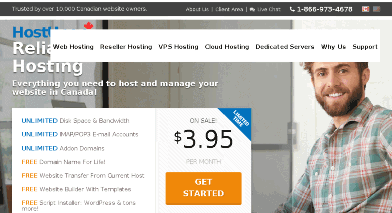 hostupon - Web Hosting Providers In Canada/Toronto