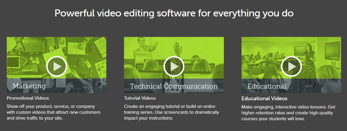 Powerful video editing software