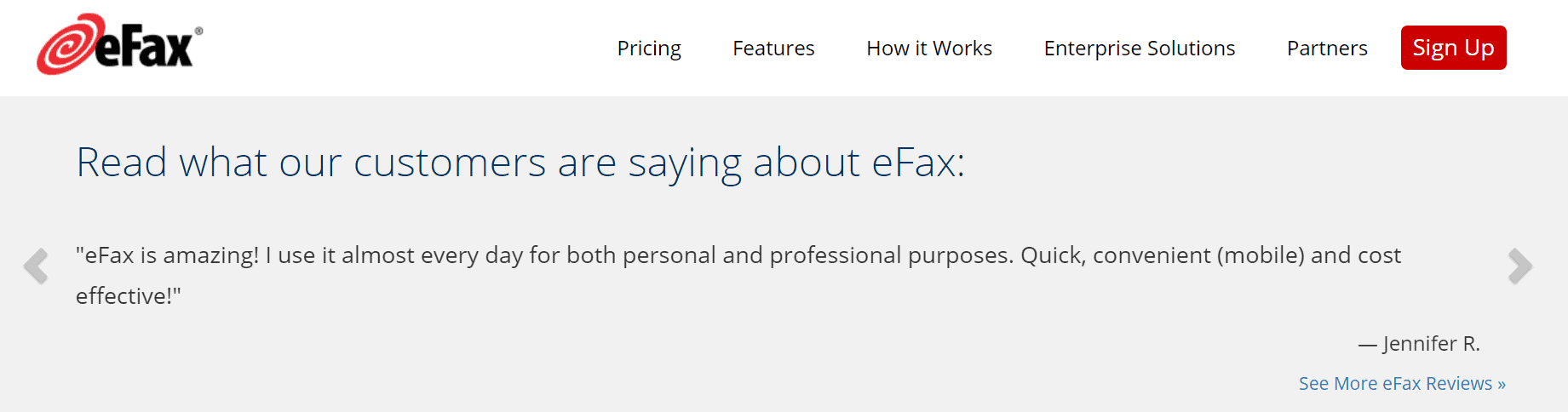 efax customer reviews