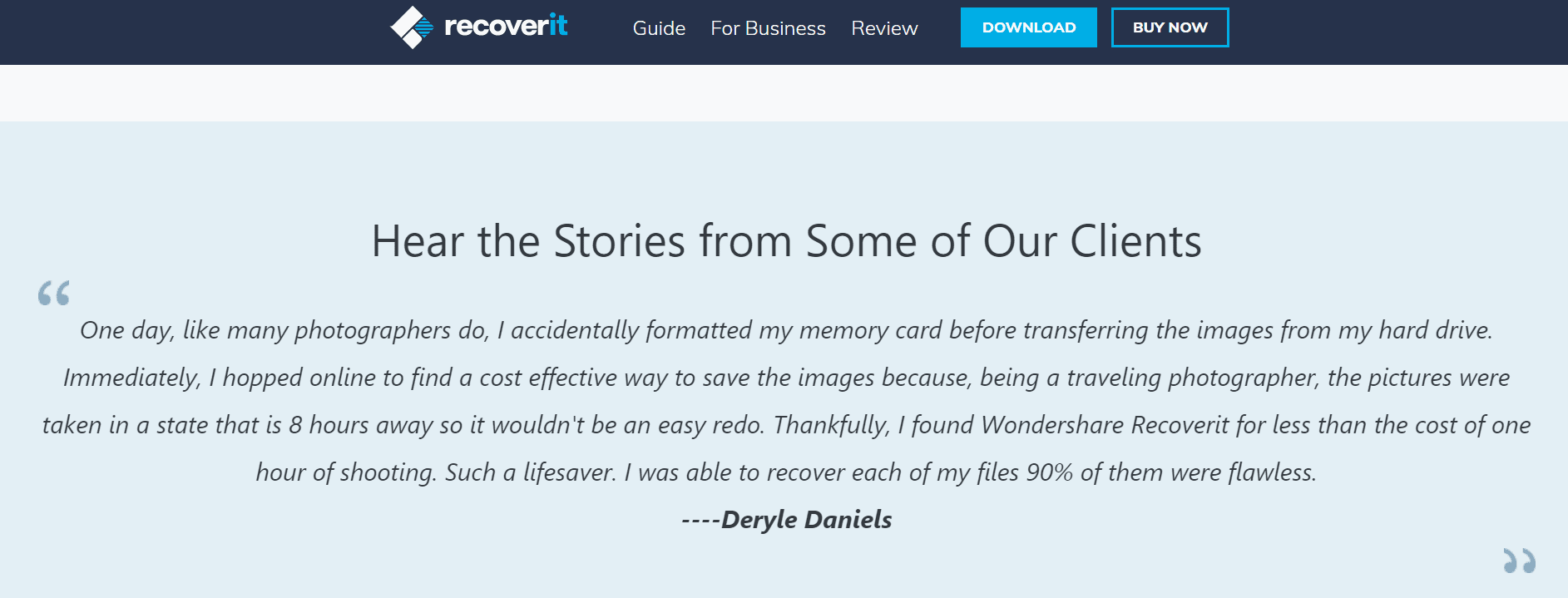 recoverit review