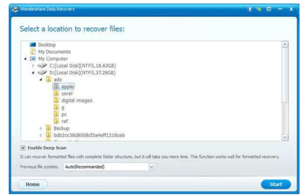 wondershare data recovery software tool review 