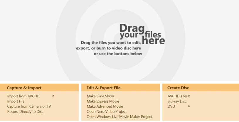 Getting started with Nero video editor