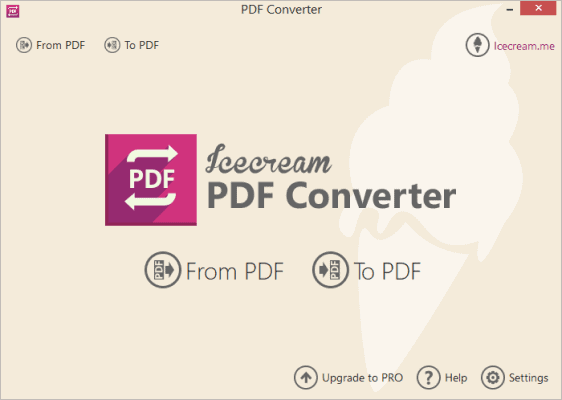 Icecream PDF Converter