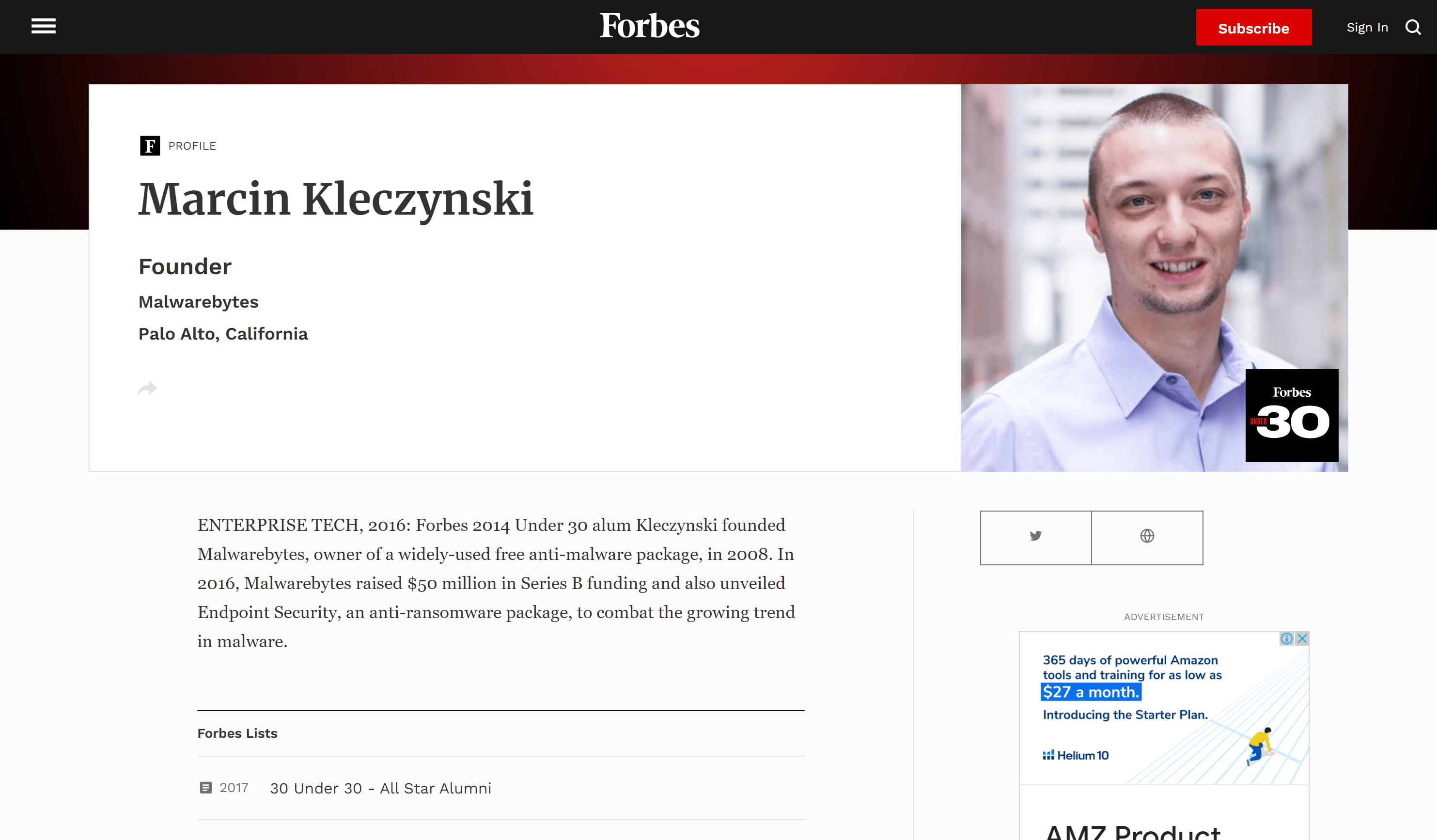 Marcin-Kleczynski forbes
