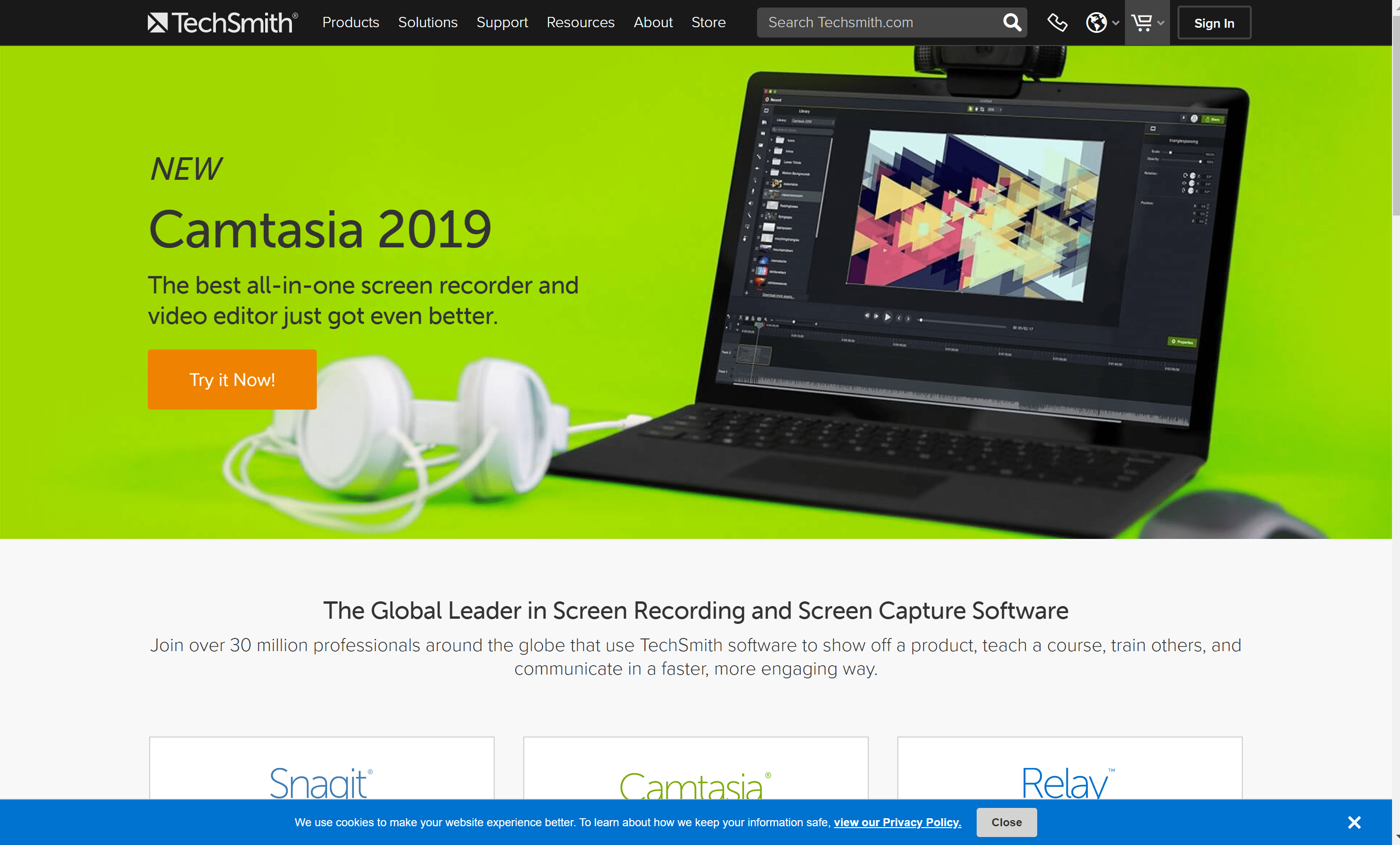 Mga diskwento sa Techsmith camtasia