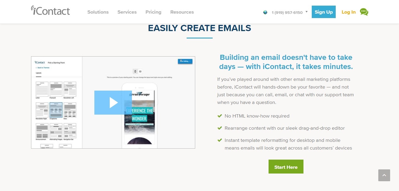 iContact email creation guide