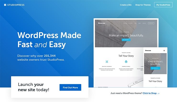 studiopress wordpress themes and features