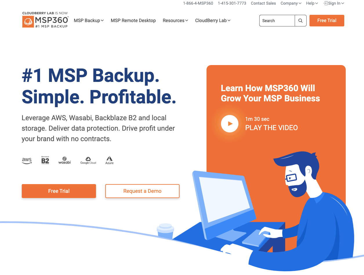 #1 MSP Backup. S