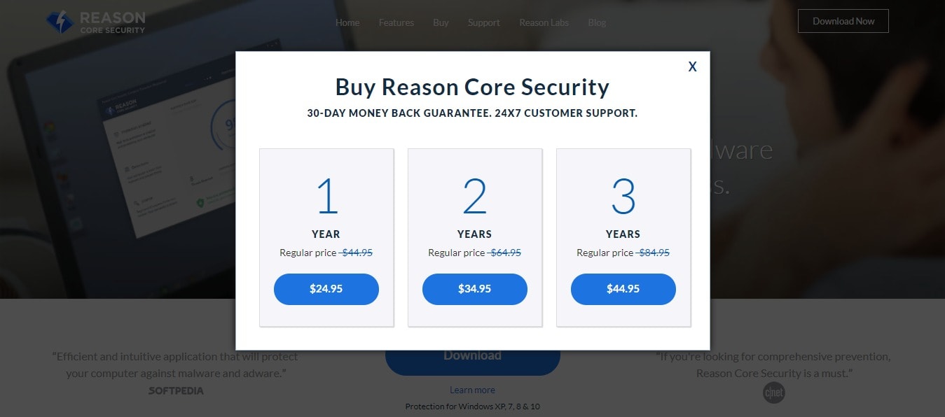reason core security download
