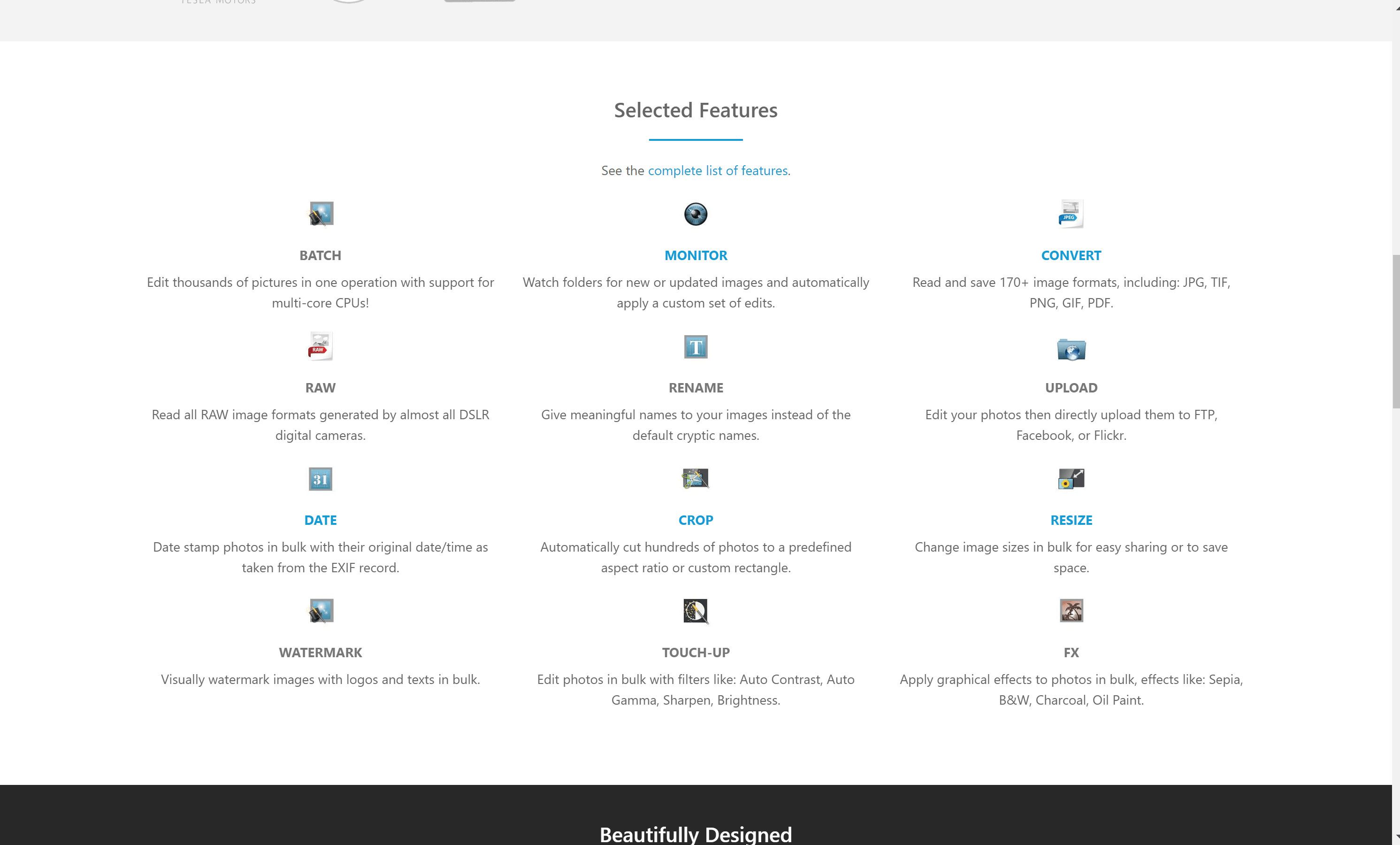 Batchphoto photo editor tool features