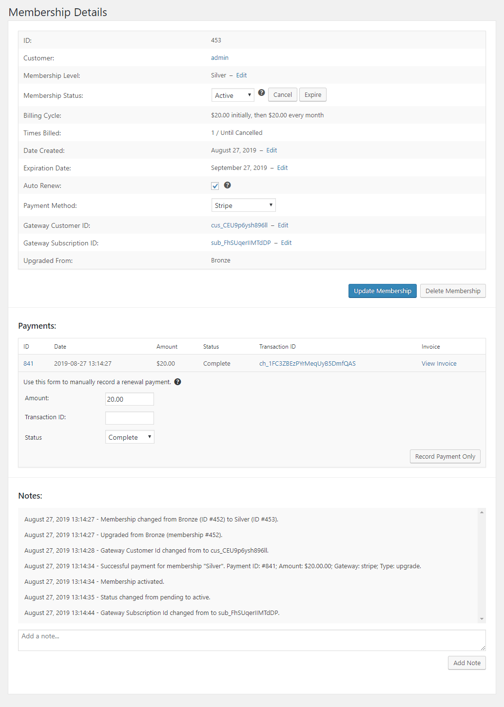 Restrict content admin dashboard
