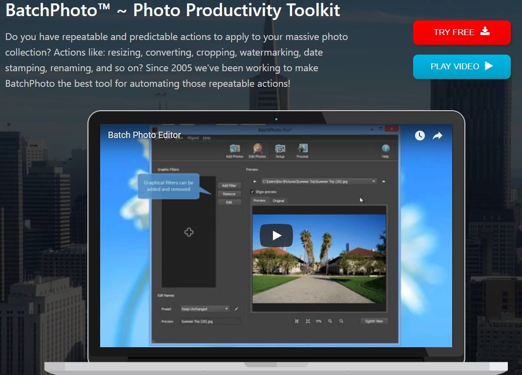 Batchphoto photo productivity toolkit