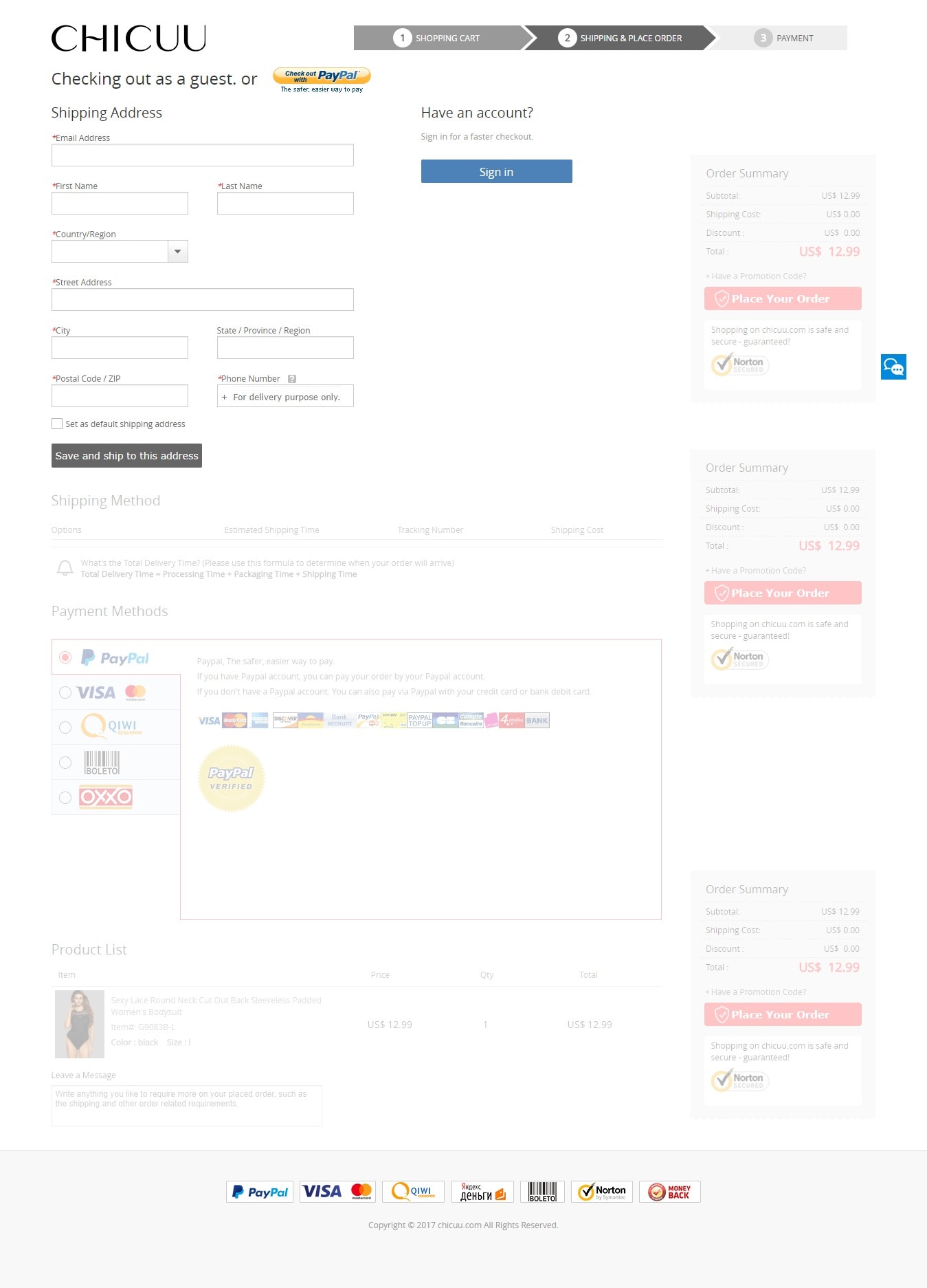 Chicuu Discount Coupon Codes