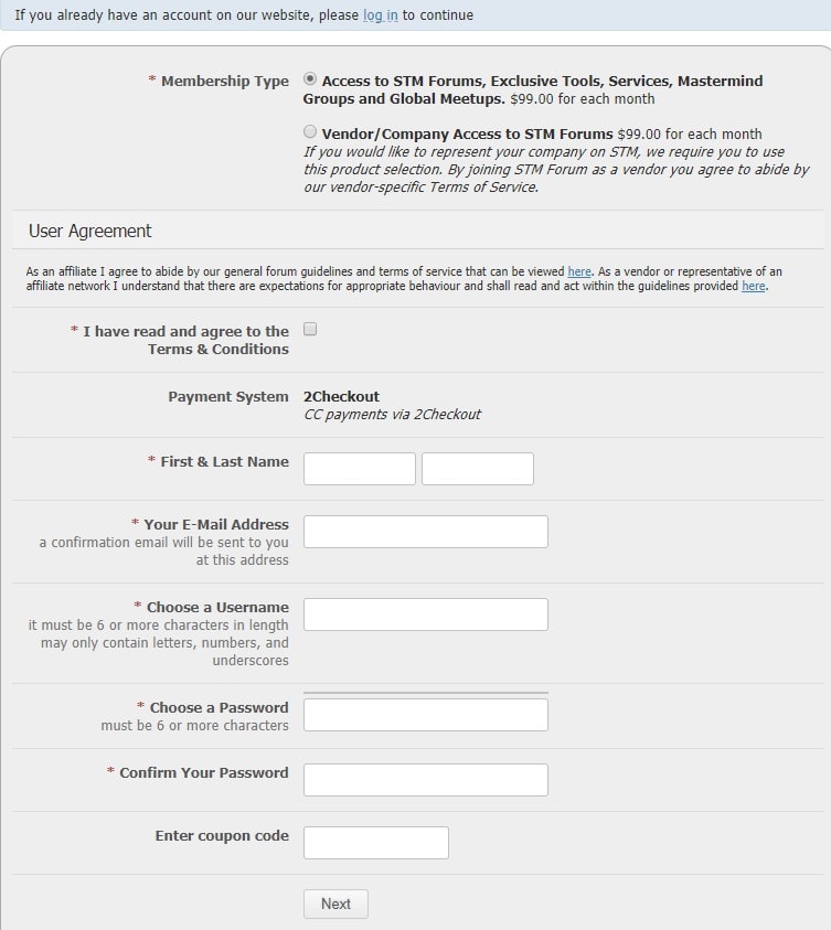 getting started with STM forum 