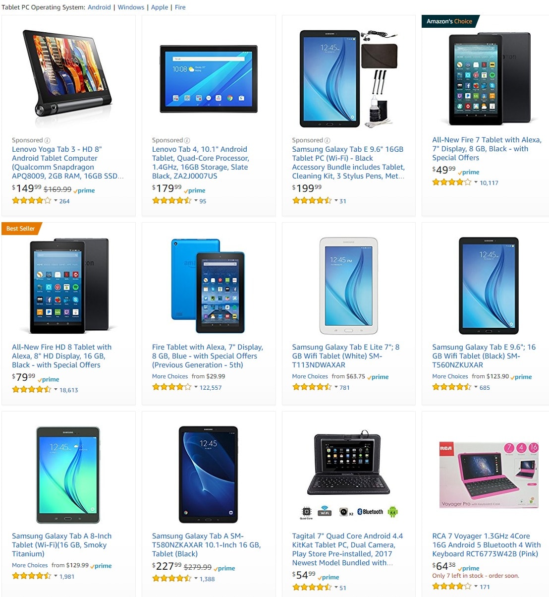 black friday deals on tablets