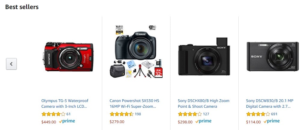 Black Friday Digital Cameras Deals 