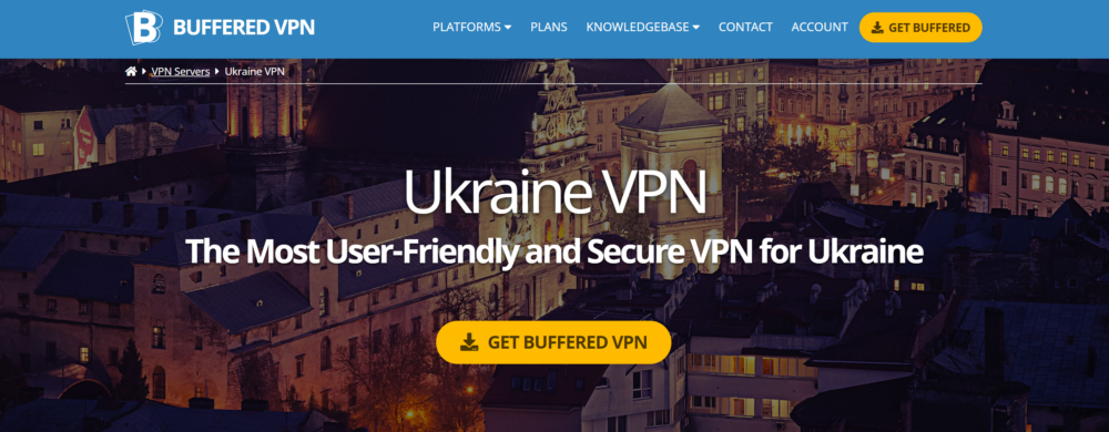 Free VPN In Ukraine Buffered com