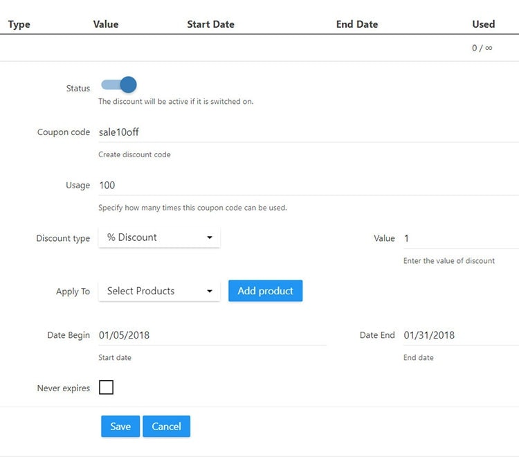 13 alidropship-plugin-discount-codes
