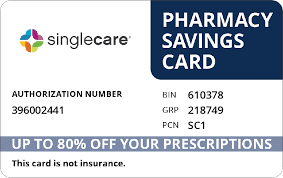 Simglecare pharmacy savings card for commissions