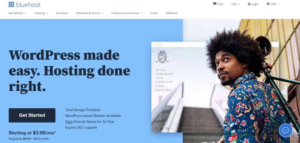 bluehost review